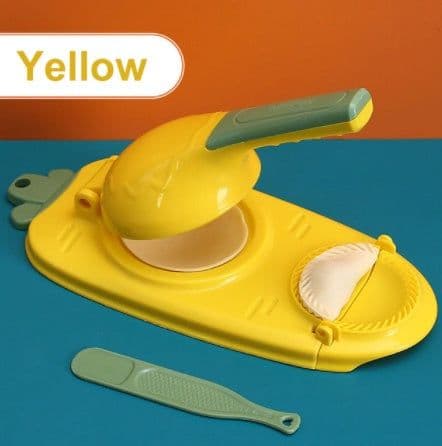 image-New 2 In 1 Kitchen Dumpling Making Tool Baking Pastry Manual Artifact For Pressing Dumpling Skin Wrapper Mould Dough Press Maker