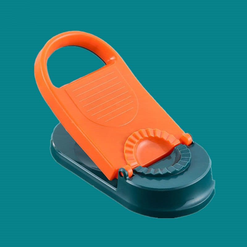 image-New 2 In 1 Kitchen Dumpling Making Tool Baking Pastry Manual Artifact For Pressing Dumpling Skin Wrapper Mould Dough Press Maker