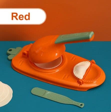 image-New 2 In 1 Kitchen Dumpling Making Tool Baking Pastry Manual Artifact For Pressing Dumpling Skin Wrapper Mould Dough Press Maker