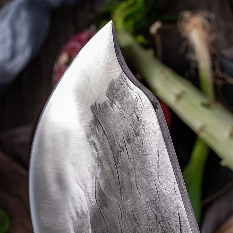 image-Chopping Knife Thickening Bone-chopping Knife Forging Old Kitchen Knife