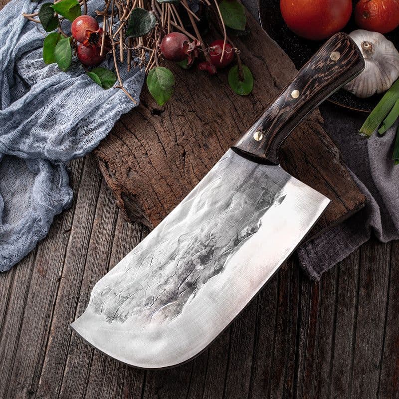 image-Chopping Knife Thickening Bone-chopping Knife Forging Old Kitchen Knife