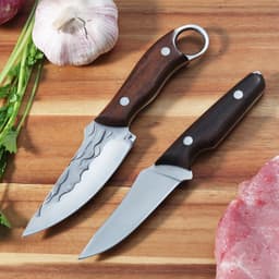 image-Hunting Knife With Holster Peeling Boneless Meat Cutting Kitchen Knife