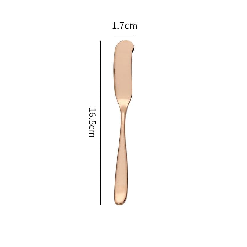 image-Shado Stainless Steel Creaming Knife Basting Knife Western Food Bread Knife