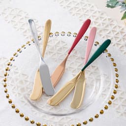 image-Shado Stainless Steel Creaming Knife Basting Knife Western Food Bread Knife