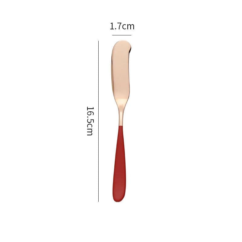 image-Shado Stainless Steel Creaming Knife Basting Knife Western Food Bread Knife