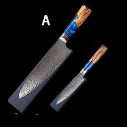 image-Damascus Restaurant Commercial Professional Kitchen Knife Set
