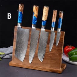 image-Damascus Restaurant Commercial Professional Kitchen Knife Set