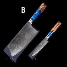 image-Damascus Restaurant Commercial Professional Kitchen Knife Set