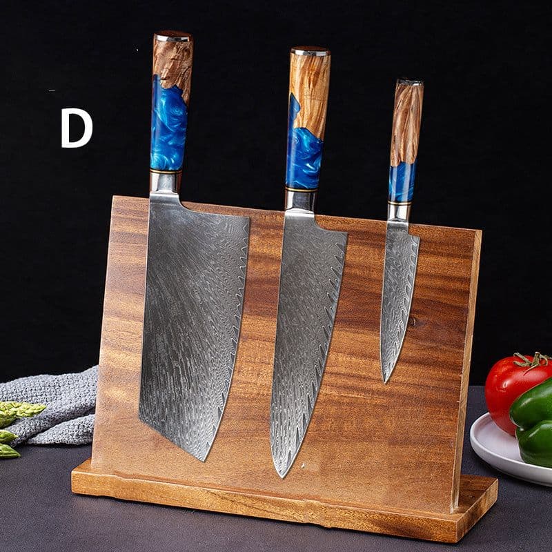 image-Damascus Restaurant Commercial Professional Kitchen Knife Set