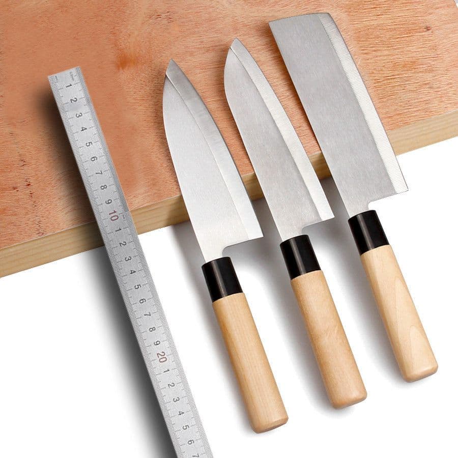 image-Japanese Style Chef's Knife Kitchen Knife Salmon Raw Knife Willow Blade Sashimi Knife