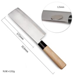 image-Japanese Style Chef's Knife Kitchen Knife Salmon Raw Knife Willow Blade Sashimi Knife