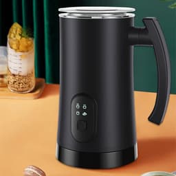 image-Home Automatic Stainless Steel Electric Hot And Cold Milk Whipping Machine Kitchen Gadgets