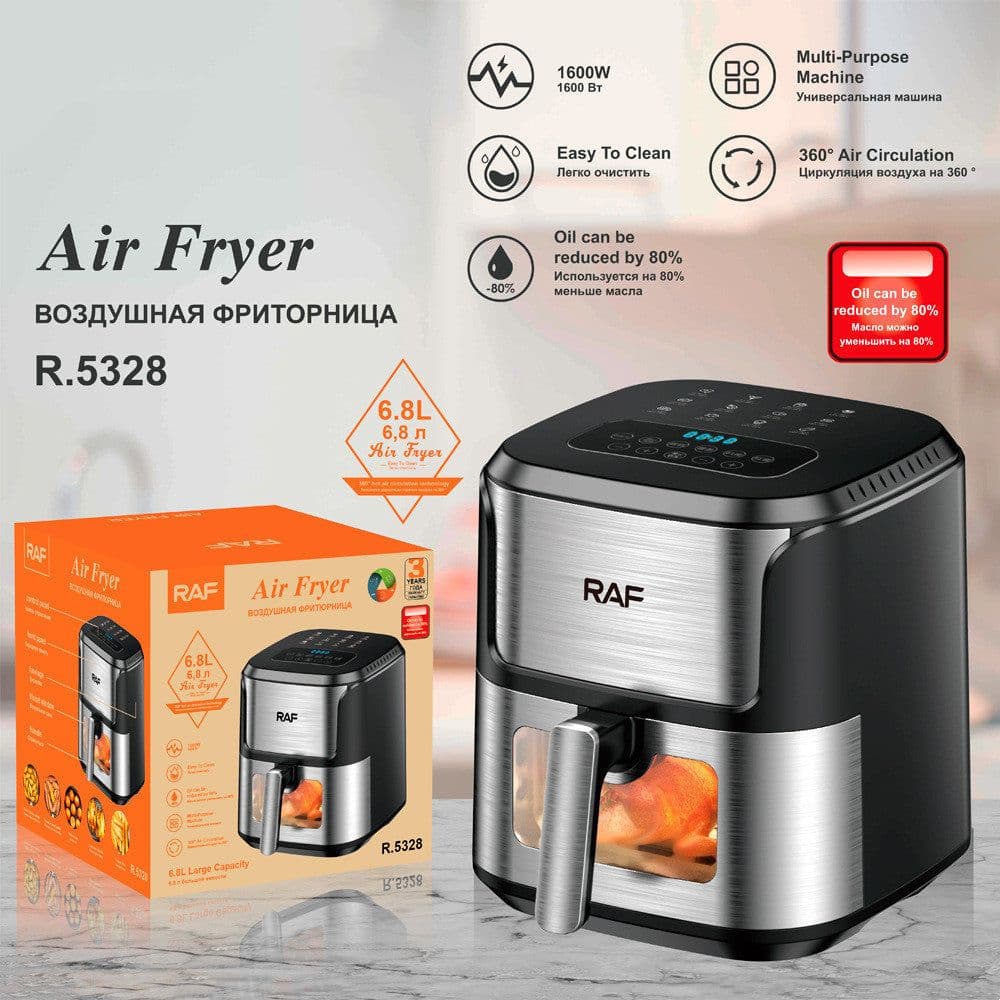 image-Multifunctional Visual Air Fryer For Home Use