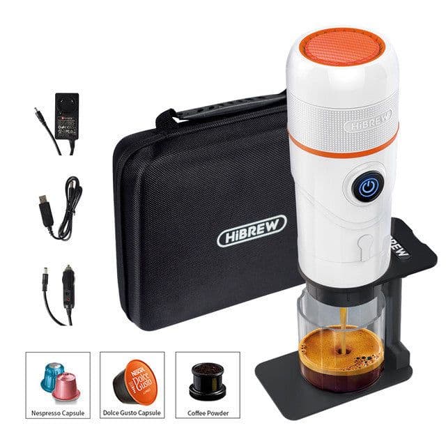 image-Portable Coffee Machine Italian Concentrated Car Outdoor