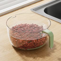 image-Multifunctional Drainage Basin For Domestic Kitchen Rice Fruit Washing Basket Vegetable Basket Wash Multi Function Kitchen Gadgets
