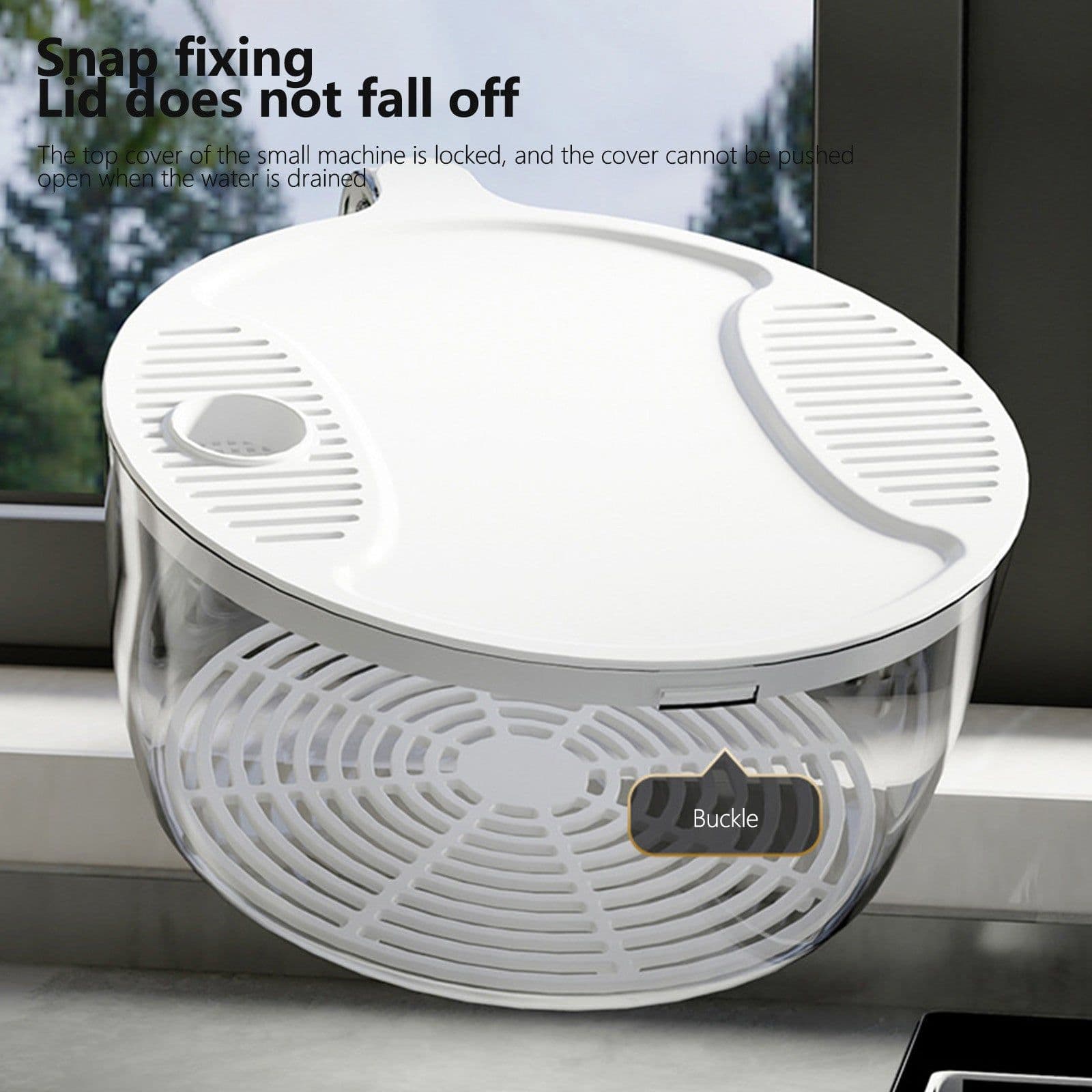 image-Multifunctional Drainage Basin For Domestic Kitchen Rice Fruit Washing Basket Vegetable Basket Wash Multi Function Kitchen Gadgets
