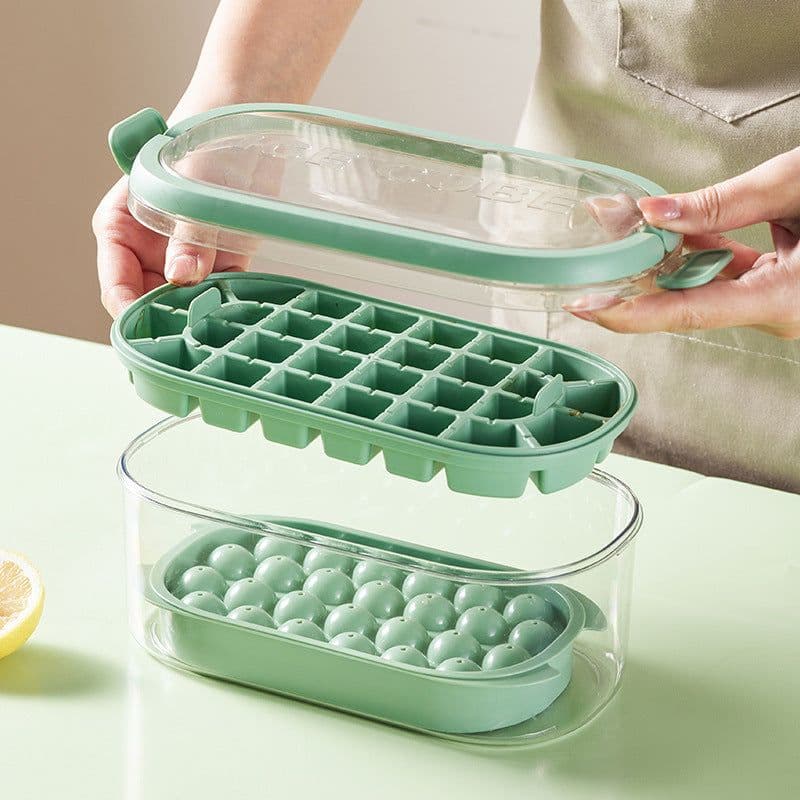 image-DIY Silicone Ice Grid Ice Hockey Portable Ice Box