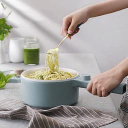image-Multi-function Pot Household Rice Cooker Electric Cooking Pot Dormitory Noodle Pot Mini Hot Portable Pot
