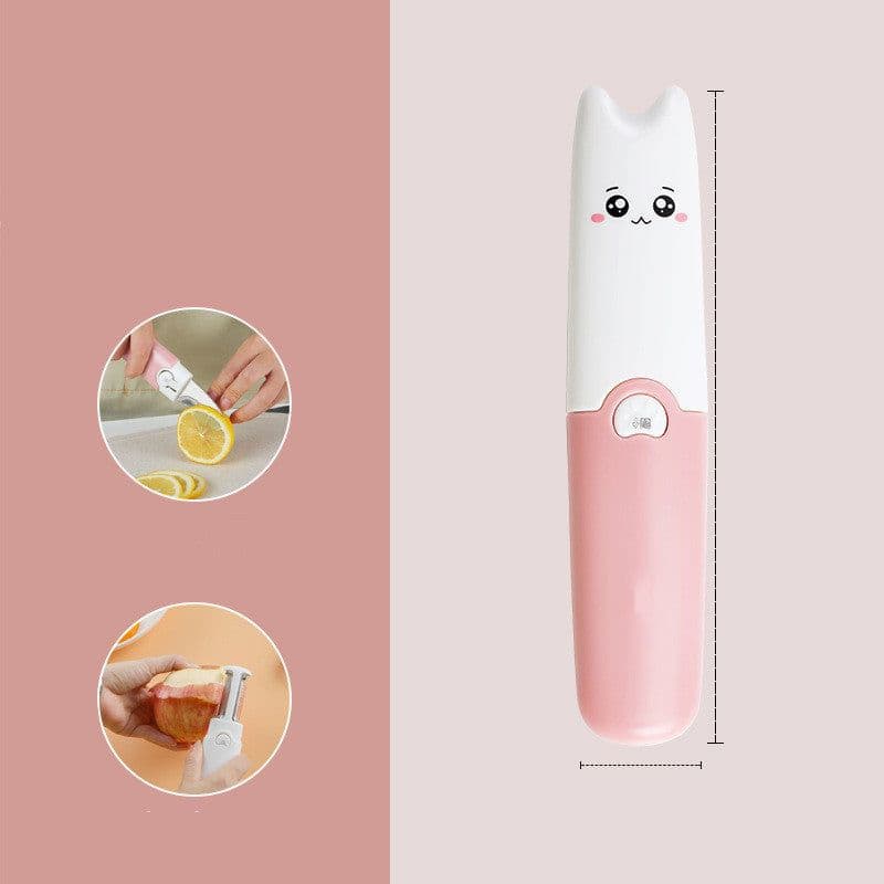 image-Fruit Knife Ceramic Knife Fruit Knife Folding Knife Portable Mini Household Peeler For Household Use