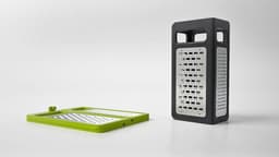 image-Foldable Slicer Advanced Professional Steel Cheese Box Grater For Kitchen Gadgets