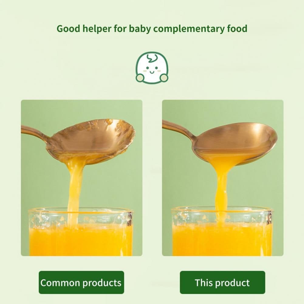 image-Mini Portable Manual Juicer Citrus Juicer Manual Lemon Squeezer Lime Orange Juicer Homemade DIY Fruit Orange Separating Juicer Fruit Separator Not Splash Semi-Transparent Non-electric Lemon Squeezer