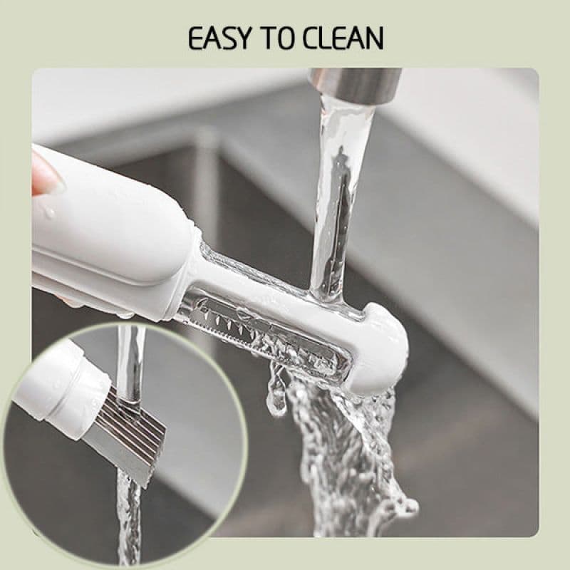image-360 Rotating Stainless Steel Peeler 3 In 1 Multifunctional Rotary Paring Knife And Grater Kitchen Gadgets Multifunctional Paring Knife Stainless Steel Paring Knife For Peeling Shredding