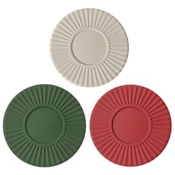 image-Non-slip Silicone Dining Table Placemat Kitchen Accessories Mat Cup Bar Drink Coffee Mug Pads, Heat Insulation Coasters, Drink Cup Mat For Bar Kitchen And Patio Tabletop