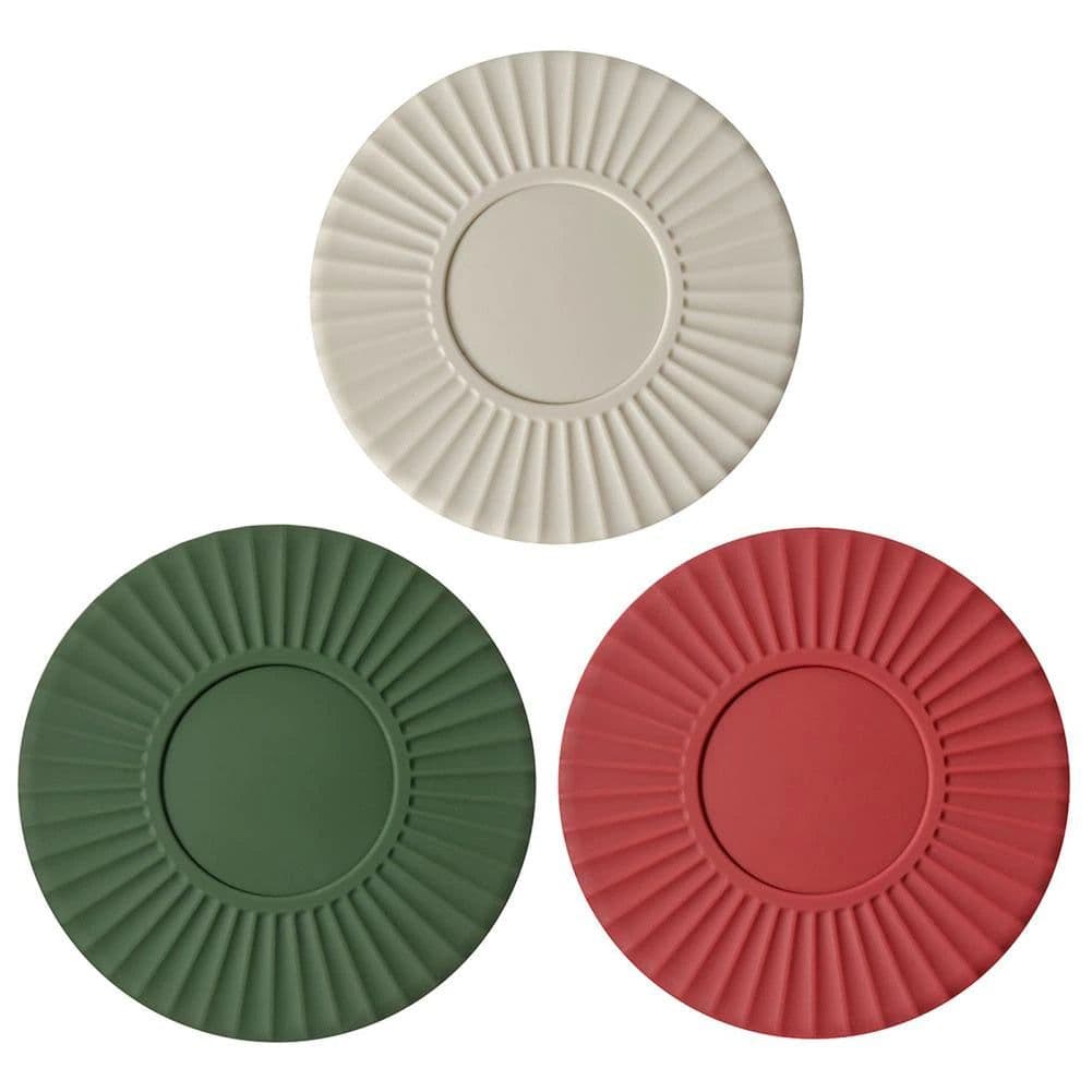 image-Non-slip Silicone Dining Table Placemat Kitchen Accessories Mat Cup Bar Drink Coffee Mug Pads, Heat Insulation Coasters, Drink Cup Mat For Bar Kitchen And Patio Tabletop