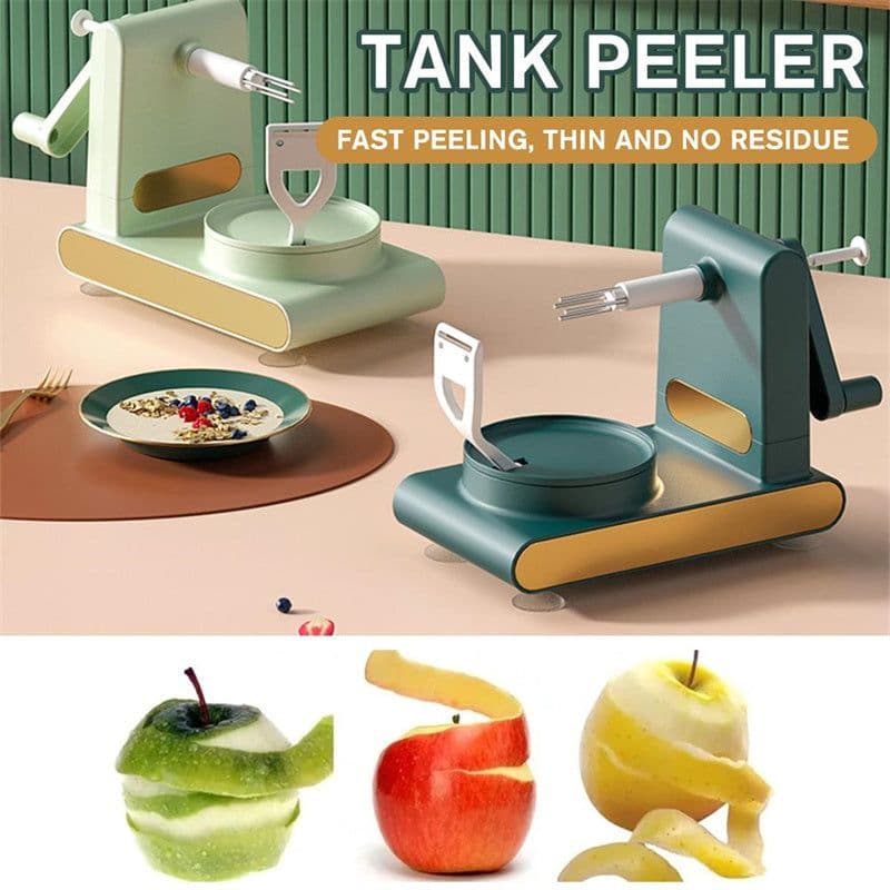 image-Hand-cranked Multifunctional Peeler Machine Home Peeler Cutter Kitchen Slicer Tools With Gadgets Fruit Corer Kitchen Gadgets
