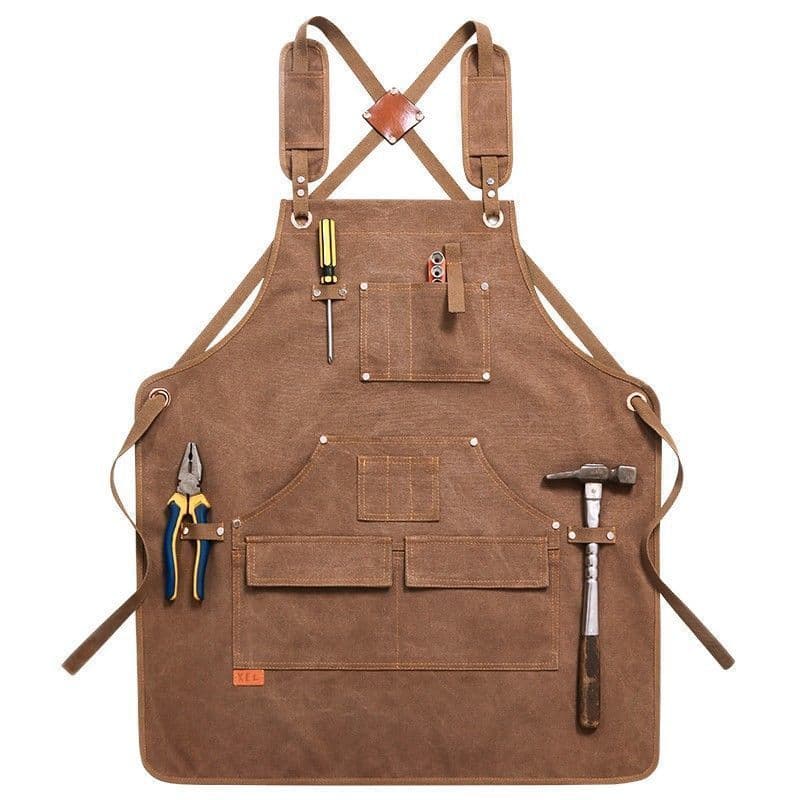 image-Work Clothes Gardening Artist Hand-made Hairdressing Waterproof Apron