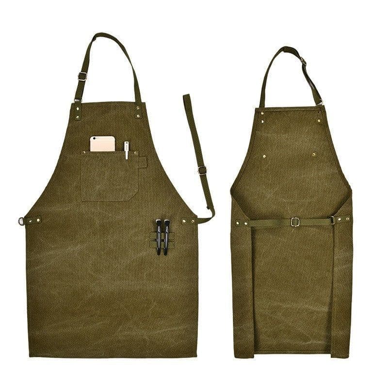 image-Barber Baking Coffee Shop Gardening Thickened Canvas Apron