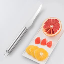 image-Stainless Steel Orange Peeler Flesh Remover Salad Tool