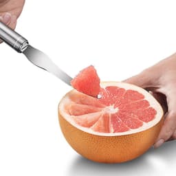 image-Stainless Steel Orange Peeler Flesh Remover Salad Tool