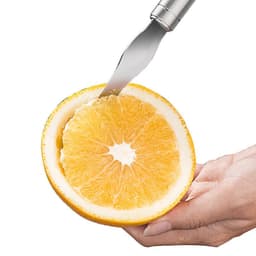 image-Stainless Steel Orange Peeler Flesh Remover Salad Tool
