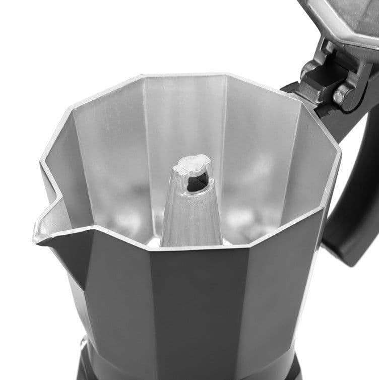 image-Aluminum Electric Heating Moka Pot Italian European Plug Coffee Making Machine