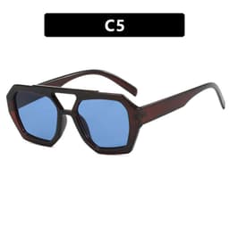 image-Ins Big Frame Leopard Sunglasses Summer Sunshade Beach Vacation Glasses