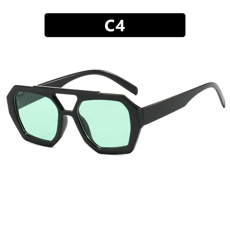 image-Ins Big Frame Leopard Sunglasses Summer Sunshade Beach Vacation Glasses