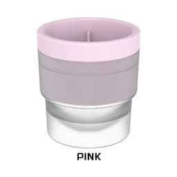 image-Silicone Freezer Press Sphere Ice Ball Maker Mold, Slow Melting Round Ice Cube Maker For Whiskey And Bourbon Silicone Ice Cube Tray