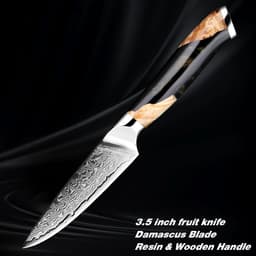 image-Damascus Steel Chef Knife Kitchen Professional Knives