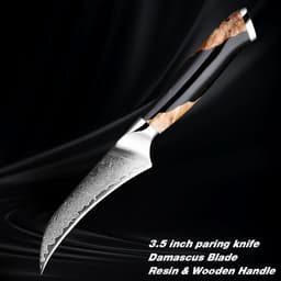 image-Damascus Steel Chef Knife Kitchen Professional Knives