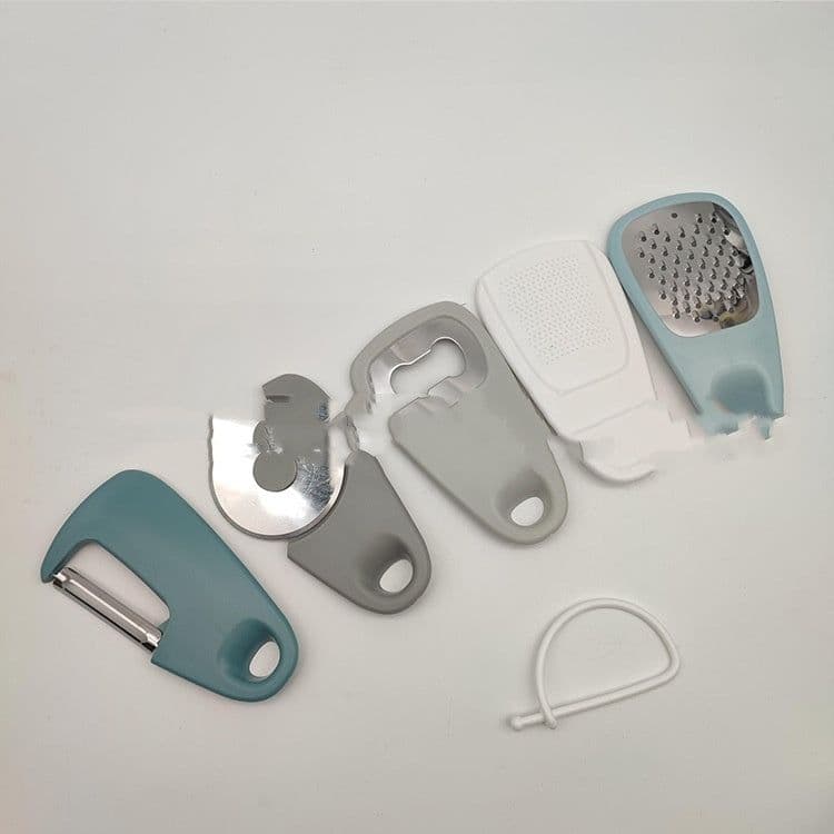 image-Kitchen Portable Five-in-one Shredding Machine Peeler
