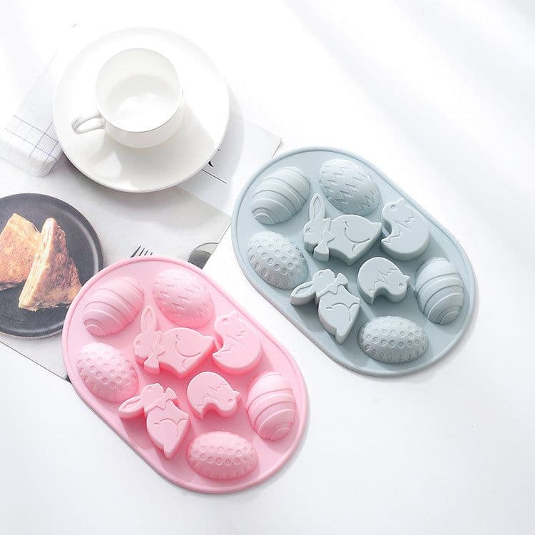image-3D Animal Shaped Silicone Mold Multi-holes Pudding Cupcake Art Cake Mould Baking Pastry Mousse Chocolate Mold Cake Tools