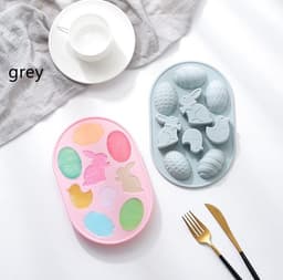 image-3D Animal Shaped Silicone Mold Multi-holes Pudding Cupcake Art Cake Mould Baking Pastry Mousse Chocolate Mold Cake Tools