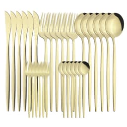 image-Stainless Steel Tableware Fruit Fork Household Hotel Creative Western Cutlery Tableware