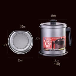 image-Temperature Controllable Japanese Household Tempura Fryer Mini Stainless Steel Fryer Induction Cooker General Gift Customization
