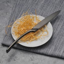 image-Cutlery Cutlery Stainless Steel Western Tableware Titanium Plated Black Gold