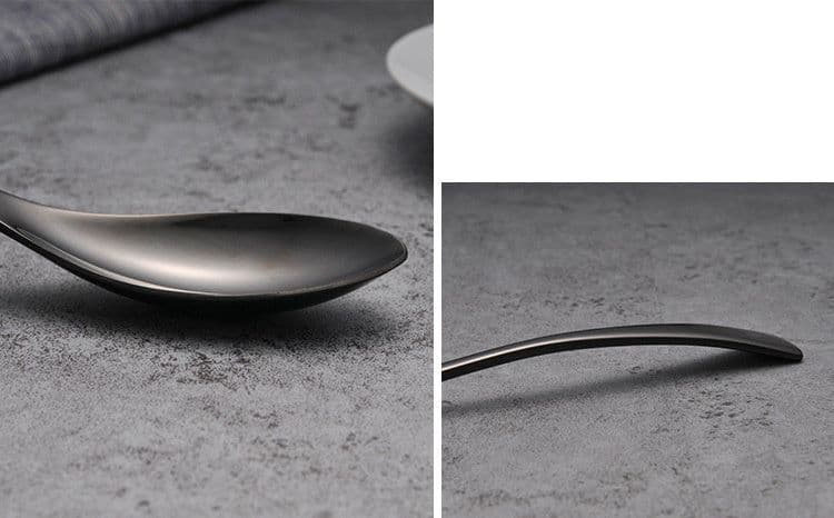 image-Cutlery Cutlery Stainless Steel Western Tableware Titanium Plated Black Gold