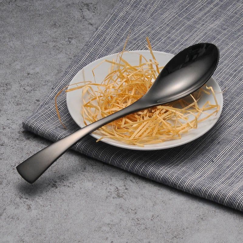 image-Cutlery Cutlery Stainless Steel Western Tableware Titanium Plated Black Gold
