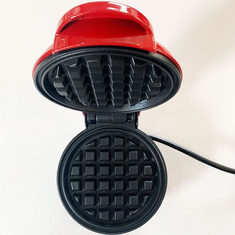 image-Electric Waffle Maker Machine EU Plug Mini Eggette Breakfast Pot Pan Bubble Egg Cake Oven Waffle Molds