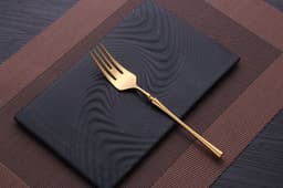 image-Four-piece Set Of Stainless Steel Cutlery, Western Cutlery, Steak Cutlery